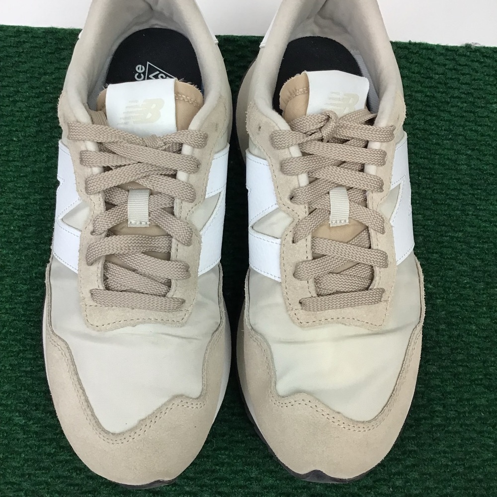 New Balance 237 Beige Shoes Womens 8.5 Classic Sneakers - Picture 3 of 10